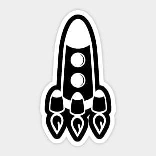 Rocket Air Sticker